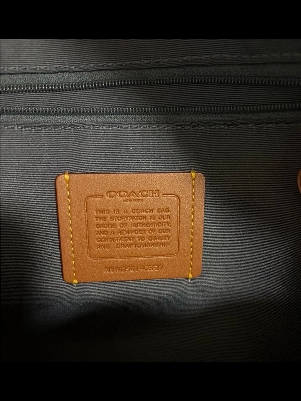 Coach Taylor Small Backpack in Loved Denim Blue